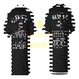 Brigitte Retraite Idee Cadeau Pot De Depart T-Shirt - Cadeauxyz