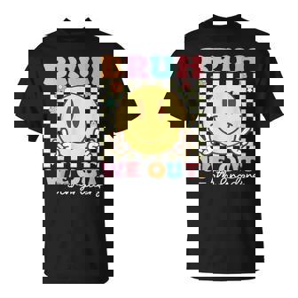 Bruh We Out 5Th Graders Class Of 2025 5Th Grade Graduation T-Shirt - Thegiftio UK