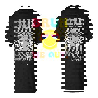 Bruh We Out 5Th Graders Fifth Grade Graduation Class 2025 T-Shirt - Thegiftio UK