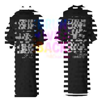 Bruh We Back Sixth Grade Vibes 1St Day Of School 6Th Grade T-Shirt - Thegiftio