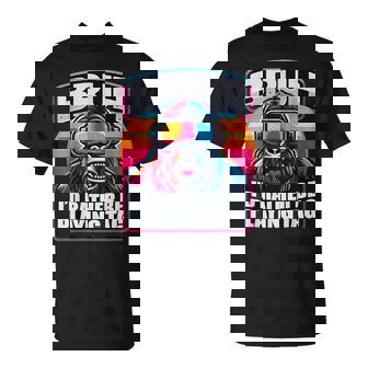 Bruh I'd Rather Be Playing Boys Adult Man Birthday Gorilla T-Shirt | Seseable CA