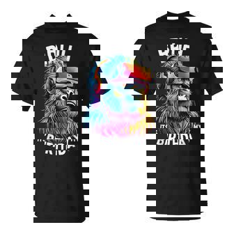 Bruh Its My Birthday Gorilla Birthday Boys Adult Girl T-Shirt - Thegiftio