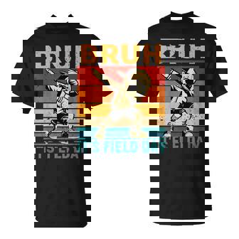 Bruh It's Field Day Teacher Happy Field Day Dabbing Boy T-Shirt - Thegiftio