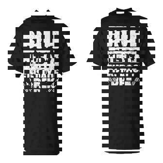 Bruh It's My First Day Of Pre K Prek Back To School Boys T-Shirt - Thegiftio
