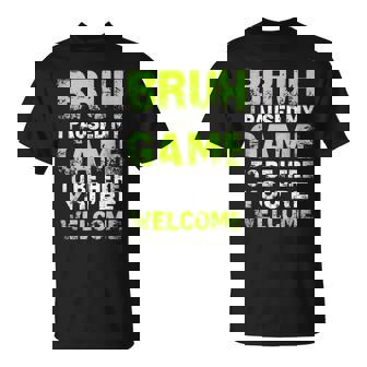 Bruh I Paused My Game To Be Here Gaming Gamer Video Game Boy T-Shirt - Thegiftio