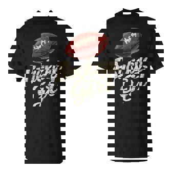 Buckeye Girl Vintage Sports Ohio Home State T-Shirt - Monsterry