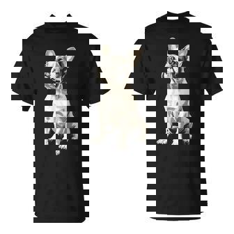 Bulldog Francés Perro Gráfico Mascota Obra De Arte Bulldog Camiseta unisex - Regaloses