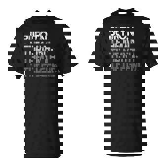 Burton -The Man Myth Legend Tシャツ - Kawaiitshirt