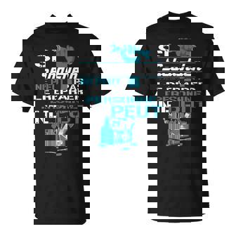 Cadeau Drôleiebastien Ne Peut Pas Le Réparer T-Shirt - Cadeauxyz
