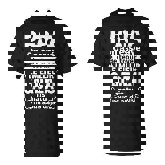Cadeau Fête Des Pères Original Papa Notre Plus Beau Cadeau T-Shirt - Cadeauxyz
