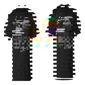 Cadeau Original Humour Anniversaire 50 Ans Homme 1971 T-Shirt - Cadeauxyz