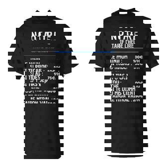 Cadeau Original Notaire Homme Humour Papa Notaire Métier T-Shirt - Cadeauxyz