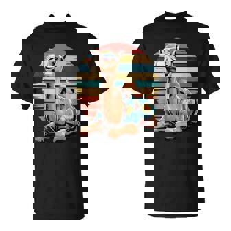 Camello Gafas Deol Playa Hawaianaacaciones Camellos Camiseta unisex - Regaloses