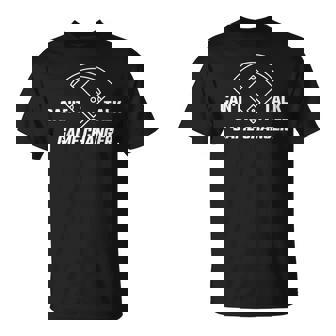 Can't Talk Game Changer Sports Game Baseball T-Shirt - Thegiftio UK