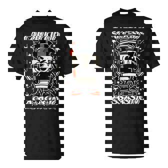 Cappuccino-Assassino Italian-Brainrot Coffee Assassin Meme T-Shirt - Monsterry