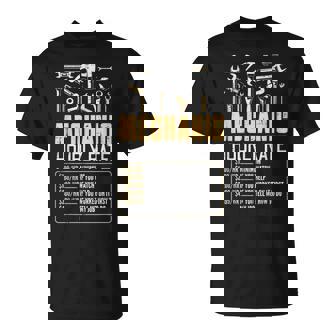 Car Mechanic Hourly Rate Auto Repair Humor Gag Dad Women T-Shirt - Thegiftio UK