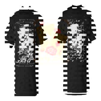 Carte À Jouer Lucky Ladyintage T-Shirt - Cadeauxyz