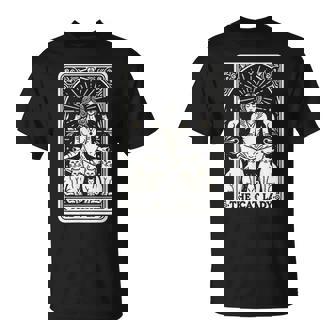 Carte De Tarotintage The Cat Lady T-Shirt - Cadeauxyz