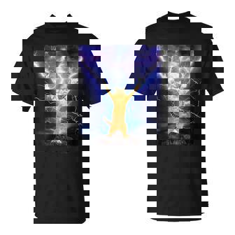 Cat Merch おかしな猫 稲妻 サンダーボルト オン マウンテン Tシャツ - Kawaiitshirt