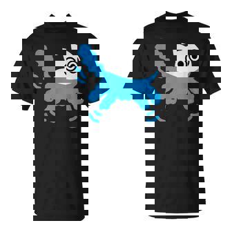 Catwimming Kitten In Water Cute Animalwimmer Tシャツ - Kawaiitshirt