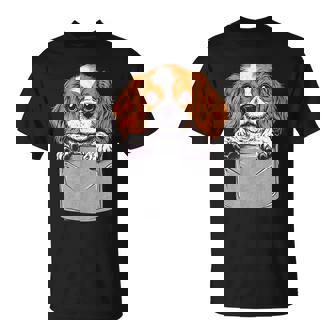 Cavalier King Charlespaniel Cane In Una Tasca Divertente Cane Maglietta - Novitaregali