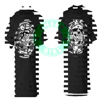 Cheer Girl 面白いチアリーダーグラフィック 女の子用 Tシャツ - Kawaiitshirt