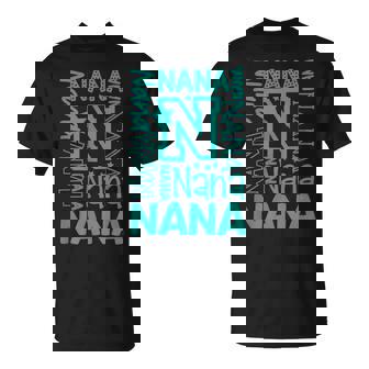 Cheery Nana Grandma レタープリント Tシャツ - Kawaiitshirt