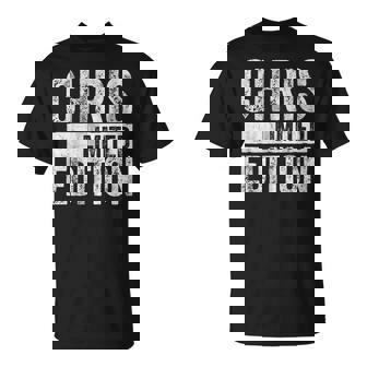 Chemise Humoristique Personnalisée Chris Édition Limitée T-Shirt - Cadeauxyz