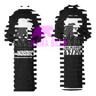 Chiari Malformation Awareness Mama Bear Support Mother Mom T-Shirt | Mazezy