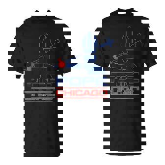 Chicago Pope Leo Xiv Da Pope Baseball T-Shirt - Monsterry