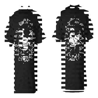Chicken Raising & Jesus Praising Women T-Shirt - Thegiftio