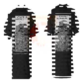 Chinzilla おもしろチンチラtシャツ Tシャツ - Kawaiitshirt