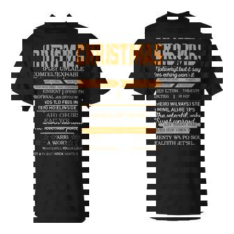 Christmas Completely Unexplainable Notices Everything But Won’T Say It Name T-Shirt | Seseable CA