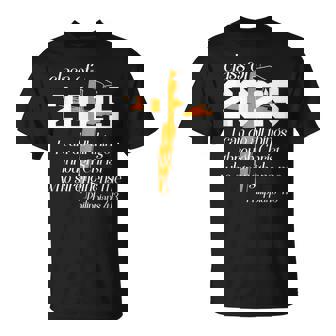 Class Of 2025 Christian Graduation Senior Graduate T-Shirt - Thegiftio UK