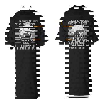 Class Of 2025 Level Complete Video Gamer Senior Graduation T-Shirt - Thegiftio UK