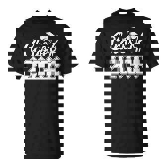 Class Of 2038 Grow With Me Kindergarten To Graduation T-Shirt - Monsterry