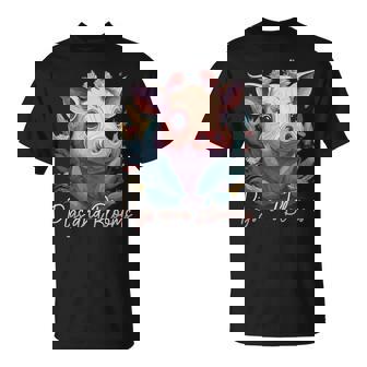 Cochons Et Fleurs Fleurs Et Cochon T-Shirt - Cadeauxyz