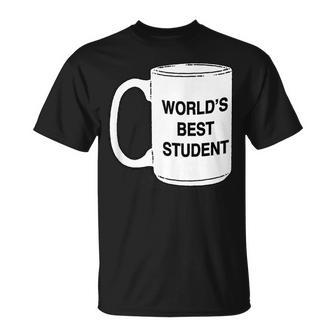 Colaire Amusant Pour Enfants Et Adultes World's Besttudent T-Shirt - Cadeauxyz