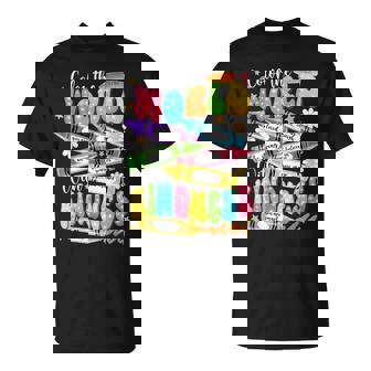 Color The World With Kindness Teacher Back To School T-Shirt - Monsterry
