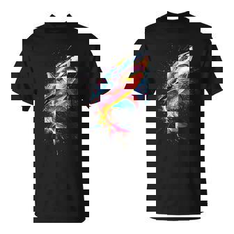 Colorful Shark Lover T-Shirt - Thegiftio UK