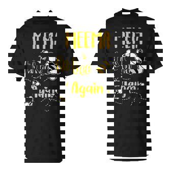Coming Meema Again To Bee Pregnancy Announcement Mother's T-Shirt - Monsterry
