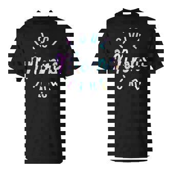 Cool Moms Tie Dye Mom Mama Happy Mom Life Pocket T-Shirt | Mazezy