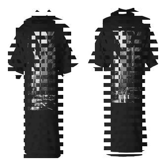 Cool New York City Abstractkyline & New York Tシャツ - Kawaiitshirt