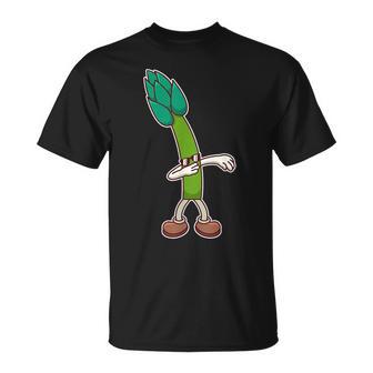 Cool Tamponner Des Asperges Avec Des Lunettes Deoleil T-Shirt - Cadeauxyz