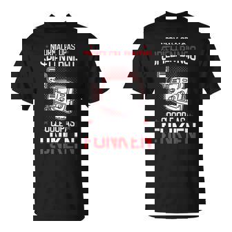 メンズ Coole Opas Funken アマチュア無線機 アマチュア無線機 Tシャツ - Kawaiitshirt