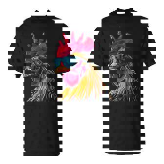 Cooles Hahnonnenbrille Kostüm Für Jungen Und Mädchen T-Shirt - Geschenkecke