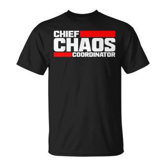 Coordinador Jefe De Caos Camiseta unisex - Regaloses