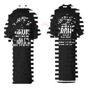 Copine Humour Cadeau Personnalisé Prénom Caroline T-Shirt - Cadeauxyz