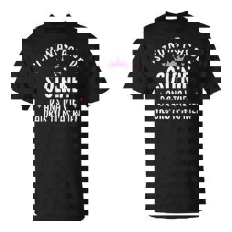 Copine Humour Cadeau Personnalisé Prénomolène T-Shirt - Cadeauxyz