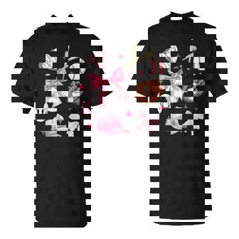 Coquette Bow Baseball Mom Pink Bow Girls T-Shirt | Mazezy